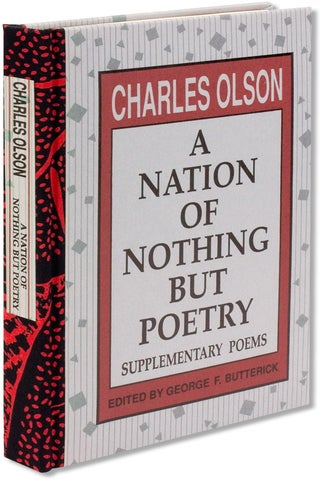 A Nation of Nothing But Poetry. Supplementary Poems. (Publisher’s Copy)
