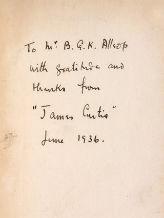 The Gilt Kid. (First Edition, Inscribed)