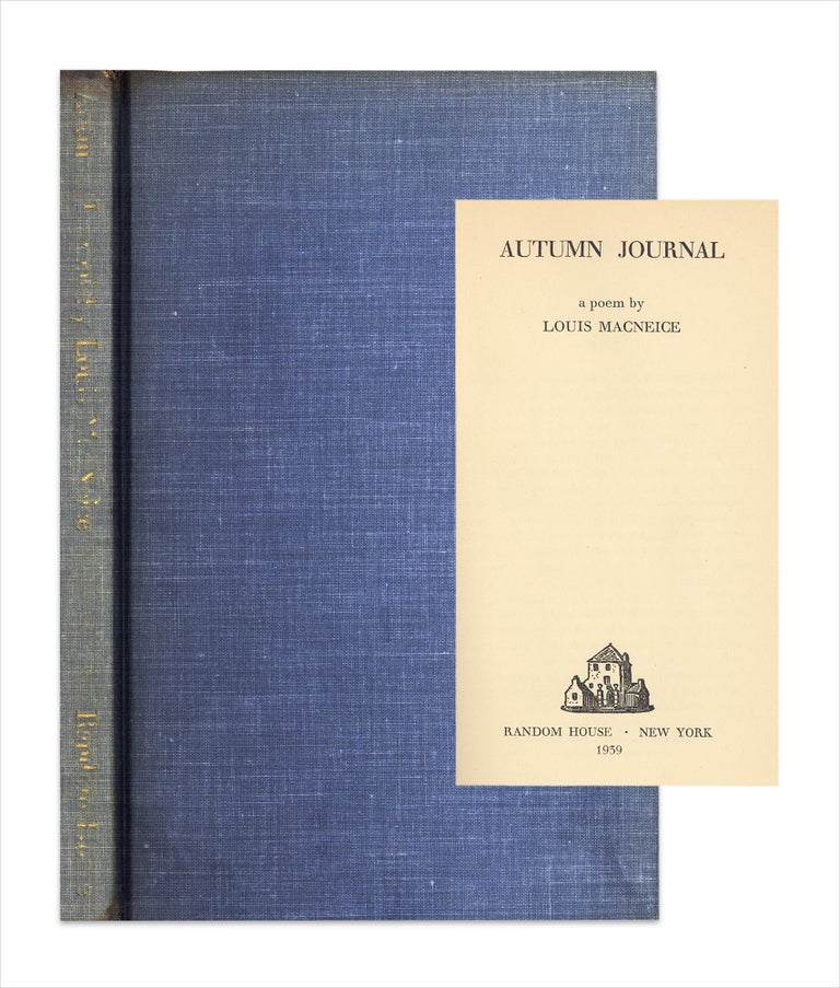 [3732267] Autumn Journal. (First American edition). Louis Macneice.