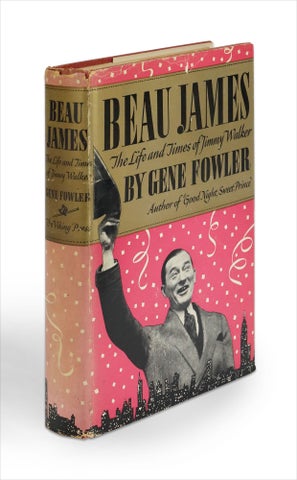 Beau James. The Life and Times of Jimmy Walker. (Inscribed to author’s daughter)