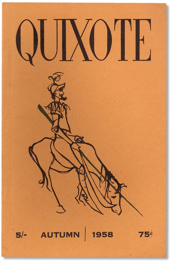 [3732575] [Charles Bukowski in:] Quixote 19. Autumn 1958. Jean Rikhoff, Charles Bukowski.