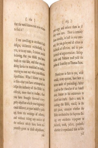 An Apology for the Bible, in a Series of Letters addressed to Thomas Paine, Author of a Book entitled, The Age of Reason, Part the Second, being an Investigation of True and of Fabulous Theology.