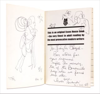 Notes of a Dirty Old Man. (Presentation copy, inscribed to Douglas Blazek, with drawings by Bukowski)