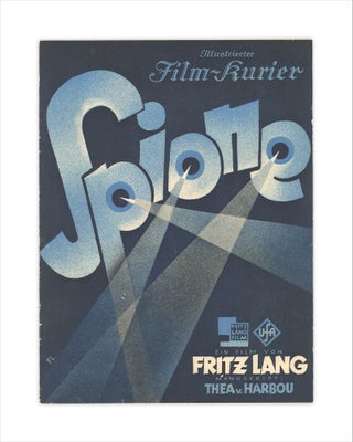3732807] Spione ... Ein Film von Fritz Lang. Manuskript: Thea. v. Harbou. Fritz Lang, Thea von...