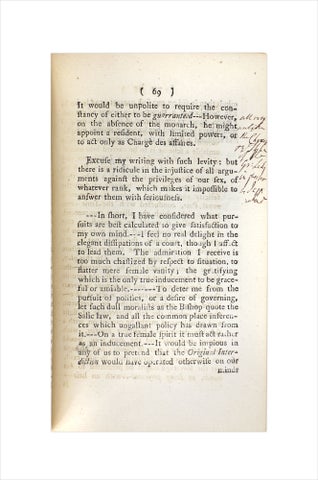 The Green Box of Monsieur de Sartine, found at Mademoiselle du The’s Lodgings —From the French of the Hague edition, Revised and Corrected by those of Leipsic and Amsterdam.