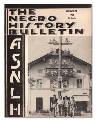 3732913] The Negro History Bulletin. October 1958. Vol. XXII, No. 8. Association for the Study of...