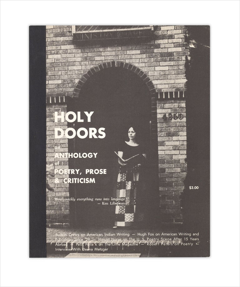 [3732929] [Charles Bukowski, et al.] Holy Doors. An Anthology of Poetry, Prose & Criticism. William J. Robson, Bukowski.
