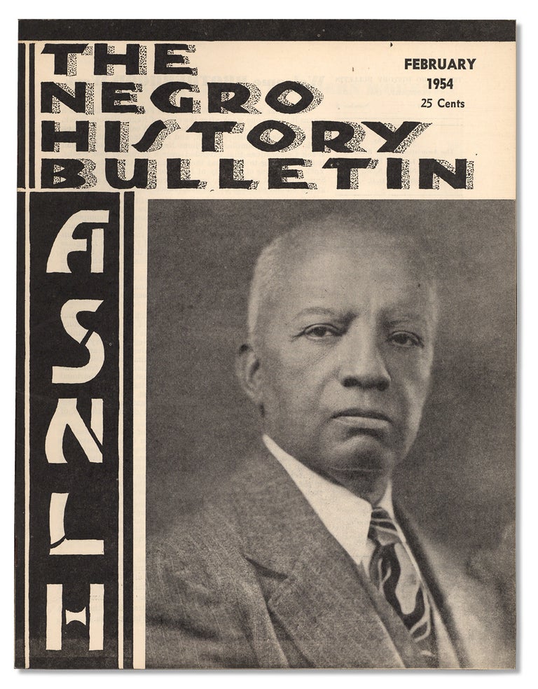 [3732965] The Negro History Bulletin. February 1954. Vol. XVII, No. 5. [Carter G. Woodson]. Association for the Study of Negro Life and History.
