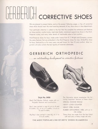 Four 1930s trade catalogs for “America’s Most Popular Boys Shoes” made by Gerberich-Payne Shoe Company of Mount Joy, Pennsylvania.