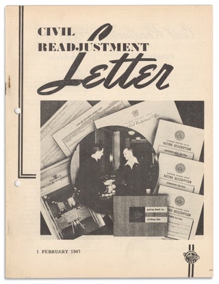 Civil Readjustment Letter [18 issues; later, Navy Veteran].