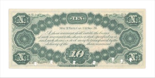 Circa 1880s American Exchange in Europe Share Warrant, $10/1 Share, Specimen.