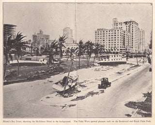 Hurricane Scenes, Miami Disaster in Picture. [cover title]