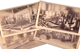 3733155] Four photographs ca. 1890s of the Ocala Exposition in Florida showing Citrus County’s...
