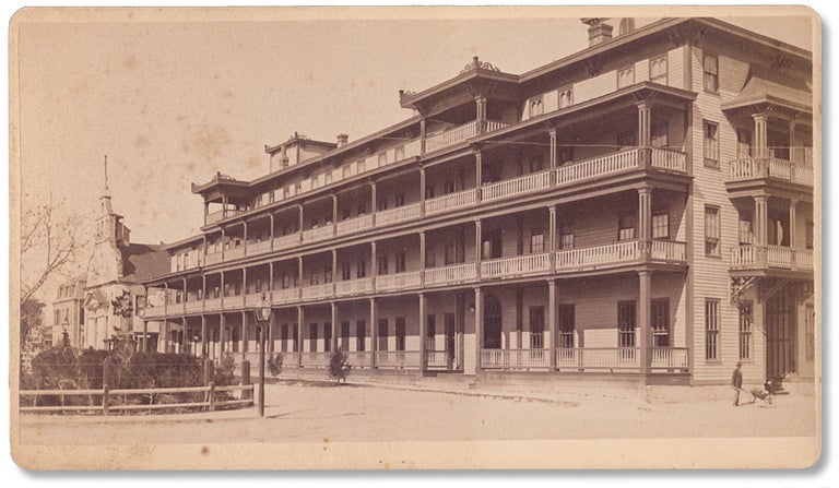 [3733162] Ca. 1880s–1890s albumen photograph of the St. Augustine Hotel, erected 1873. Unk.