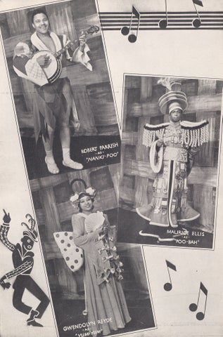 Michael Todd’s Hot Mikado with Bill Robinson, staged by Hassard Short. Hall of Music, New York World’s Fair.