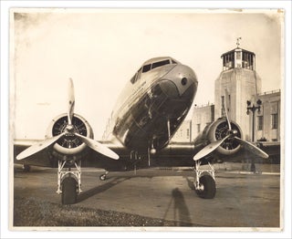 3733223] Ca. 1936 photograph of the “City of New Orleans” aircraft of the Chicago and...