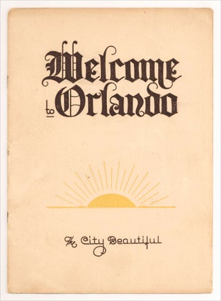 3733287] Orlando, Florida. The City Beautiful. Orlando Welcome Bureau