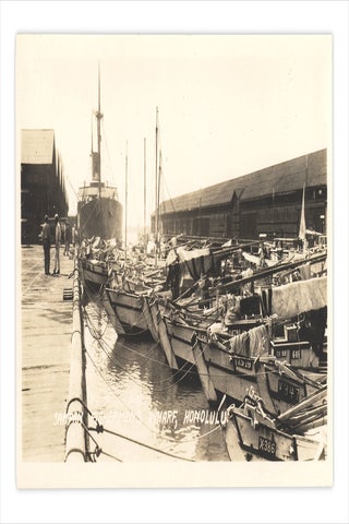 1911-1935 Hawaii photograph collection: Schofield Barracks, harbors and bridges, Hilo Post Office, China Clipper, railroad etc.