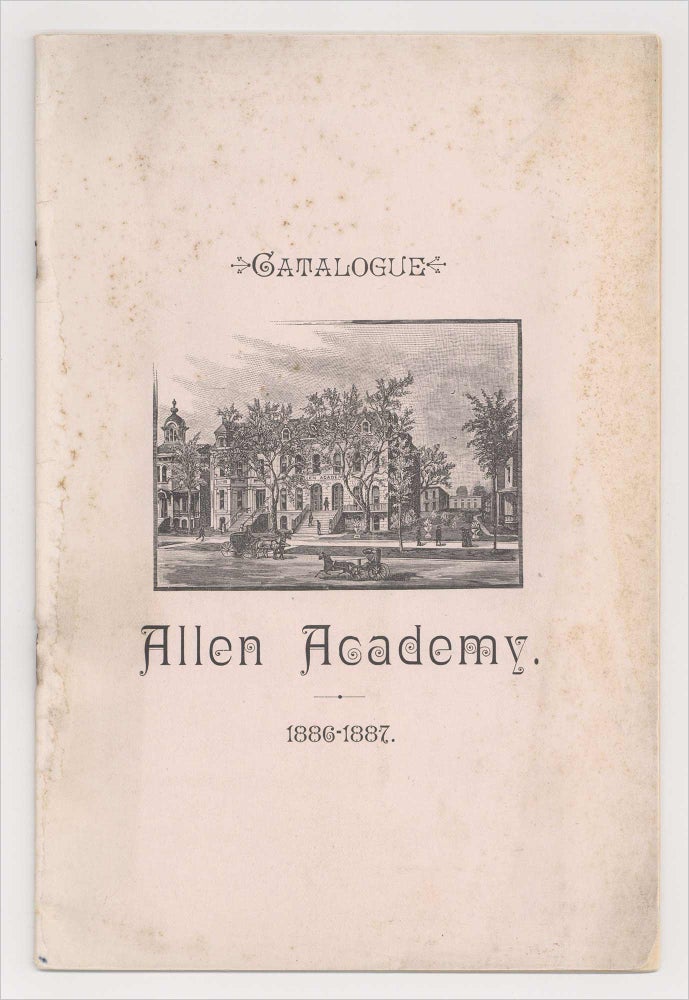 [3733360] Twenty-Fourth Annual Circular of Allen Academy…Boarding and Day School…Chicago. Allen Academy.