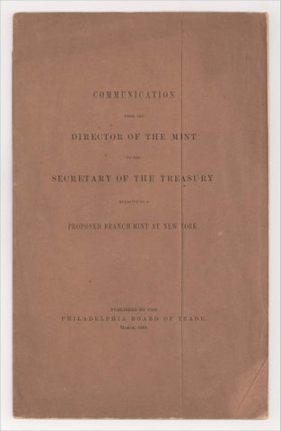 3733361] Communication from the Director of the Mint to the Secretary of the Treasury relative to...