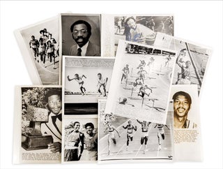 3733473] 1974-1976, 10 press photographs of African American athletes