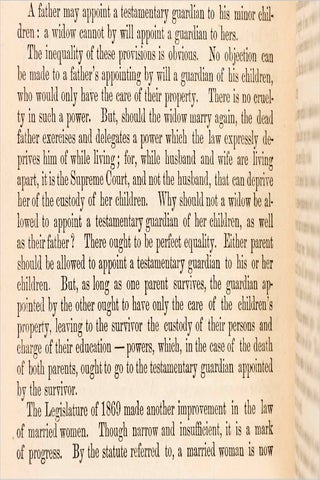 The Legal Condition of Women in Massachusetts.