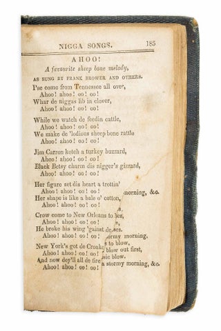 The Negro Forget-Me-Not Songster, the Only Work Published, Containing all the Negro Songs, That Have Ever Appeared.