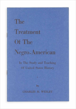 3733931] The Treatment of The Negro-American in the Study and Teaching of United States History....