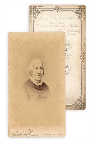 Sharples and Sharpless families of Chester County, Pennsylvania; 25 original photographs of family members from the late 19th to early 20th century.