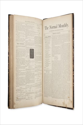 The Normal Monthly 1873–1876. An Educational and Literary Journal.