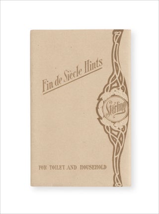 Catalogue of Toilet Preparations, Perfumes, Food Flavors, Food Colors, and Cleaning Articles.