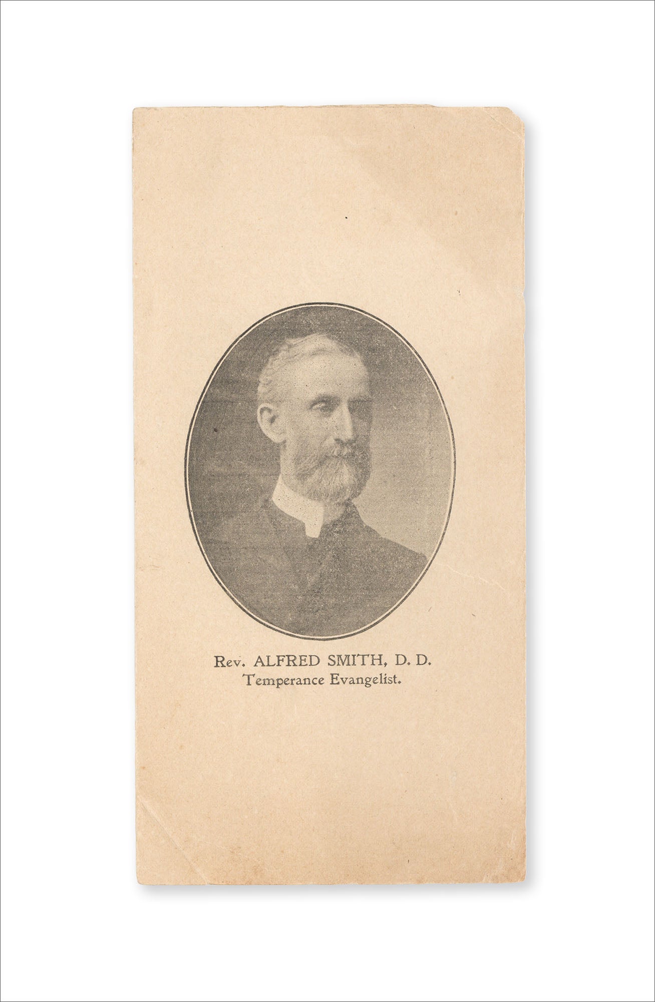 Rev Title Rev. Alfred Smith, D.D. Temperance Evangelist. cover title | D. D. Rev ...