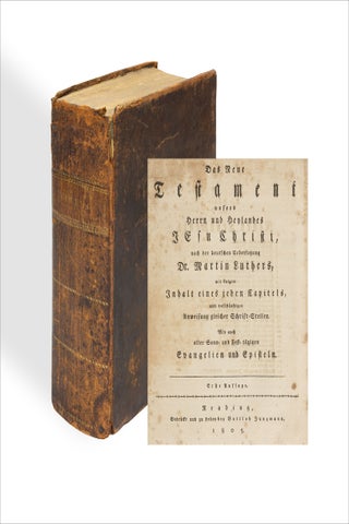 Biblia, Das Ist: Die Ganze Göttliche Heilige Schrift Alten und Neuen Testaments Nach Der Deutschen Uebersetzung D. Martin Luthers; Mit Jedes Capitels Kurzen Summarien, Auch Beygefügten Vielen und Richtigen Parallelen: Nebst Einem Anhang des Dritten und Vierten Buchs Esra, und des Dritten Buchs Der Maccabäer.