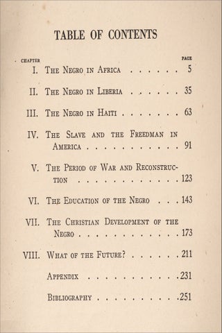 Wanted - Leaders! A Study of Negro Development.