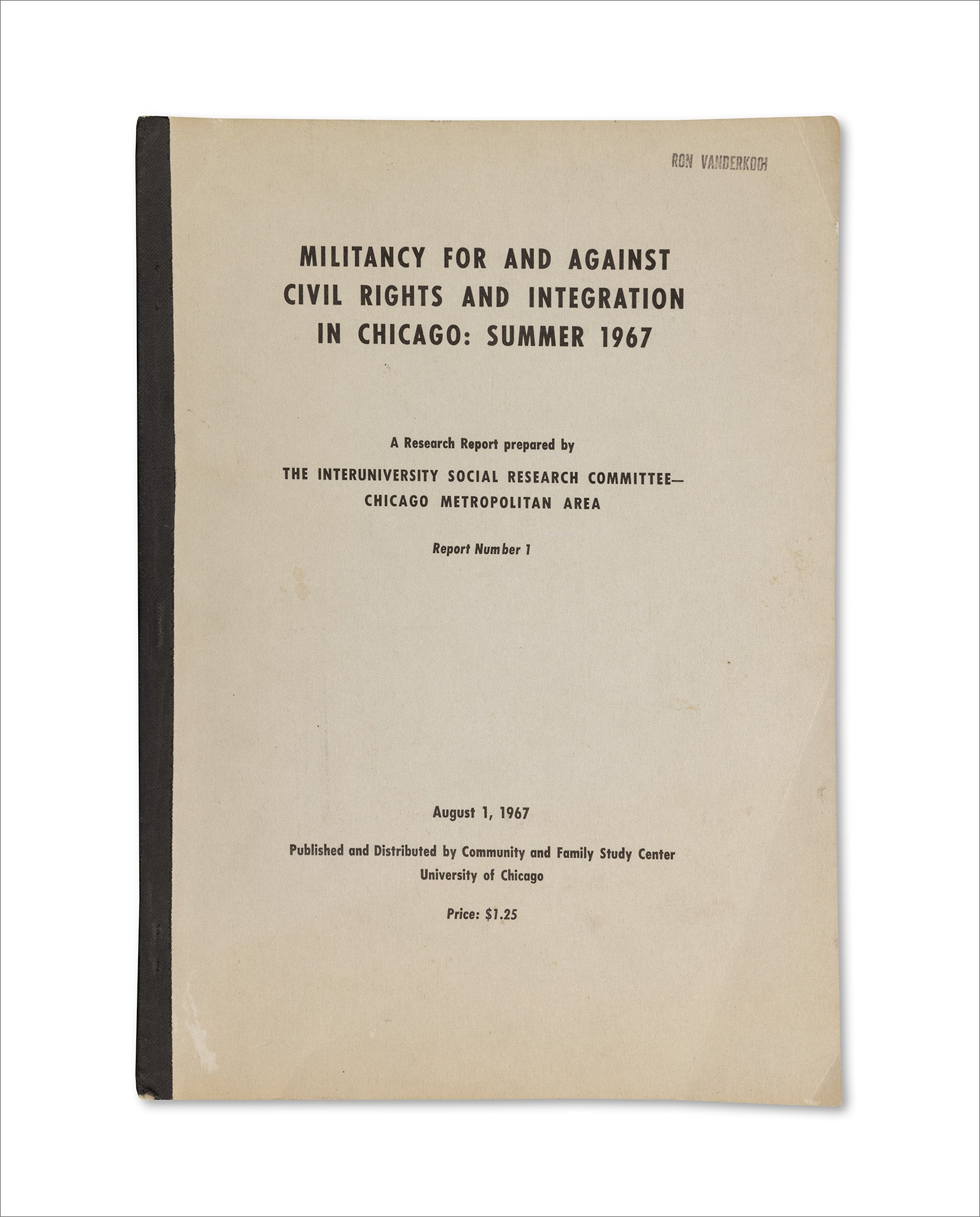 Integration Example Civil Rights Militancy For and Against Civil Rights and Integration in Chicago ...