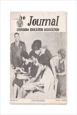 The Journal Louisiana Education Association. September, 1963. Volume 41-Number 5.