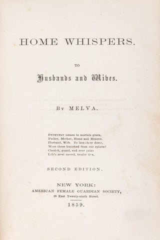 Home Whispers. To Husbands and Wives.