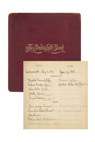 The Bride’s Gift Book, Meriden, Connecticut, ca. 1915.