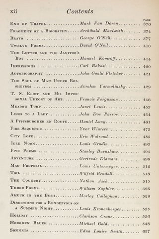 The American Caravan: A Yearbook of America Literature. (Signed by Robert Penn Warren)