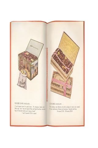 Whitman’s Party Book. Illustrated with Chocolate Gift Boxes.