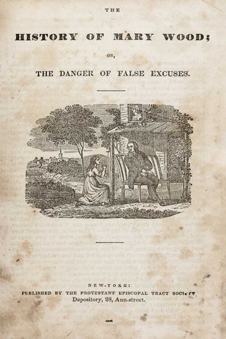 A Collection of Twenty-Two Protestant Episcopal Tracts, New York, ca. 1829–1835. Accounts relating to women, children, poverty, sickness, and disability, through the use of moral narratives and practical instruction. Can we add that last scentence so the interest for Brenda is more obvious?? (it’s From the description section)..