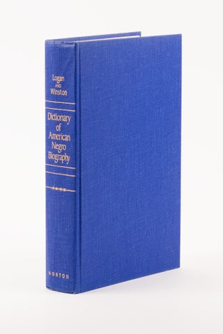 Dictionary of American Negro Biography. (Inscribed by John Hope Franklin and Benjamin Quarles)